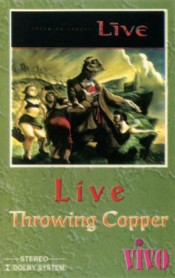 Live - Throwing Copper, Caseta audio foto