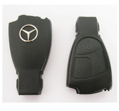 Carcasa Cheie Smartkey Mercedes Benz 3 butoane culoarea Black foto