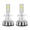 Kit Becuri Auto H1 LED CANBUS, F6, LED Headlight, Lentile ZES Generatia 2, 6000 lm, 50W, fara eroare de bec ars