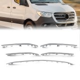 Ornamente grila fata MERCEDES SPRINTER, 02.2018-, 5 bars; crom,