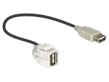 Cablu USB Keystone USB A soclu 0,3m