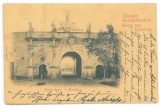 4686 - ALBA IULIA, Poarta, Litho, Romania - old postcard - used - 1901, Circulata, Printata