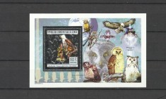 DR CONGO 2004 SCOUTING FAUNA PASARI DE PRADA SILVER FOIL foto