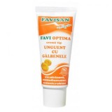 Unguent Galbenele FaviOptima Favisan, 40ml - Hidratare, Regenerare, Cicatrizare, Antiinflamator, Piele Sensibila
