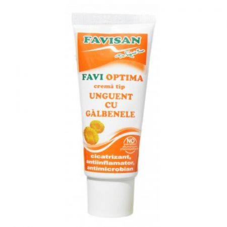 Unguent cu galbenele favioptima 40ml favisan