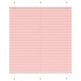 vidaXL Jaluzea plisată roz 115x150 cm Lățime țesătură 114,4 cm