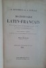 Dictionar Francez-Latin Quicherat 1929, Hachette, Carte Veche Bibliofilie