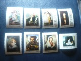 Serie Polonia 1972 - Pictura poloneza, 8 valori