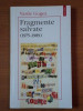 FRAGMENTE SALVATE 1975-1989 de VASILE GOGEA