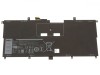 Baterie Laptop 2in1, Dell, XPS 13 9365, P71G, P71G001, 0NNF1C, NNF1C, 7.6V, 5940mAh, 46Wh