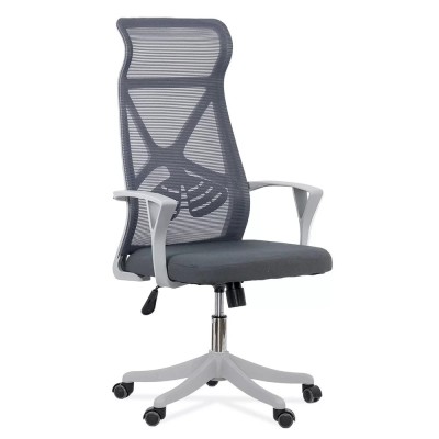 Scaun de birou Mesh OFFICE43100 gri inchis foto