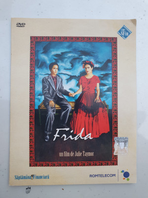 DVD filmul Frida, Salma Hayek, scos de Cine SFin, Saptamana Financiara, nou foto