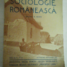 SOCIOLOGIE ROMANESCA - D. GUSTI
