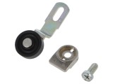 Cap de propulsie manetă PIZZATO ELETTRICA R 43mm, rolă plastic &Oslash;20mm