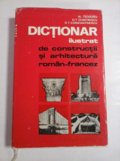 DICTIONAR ILUSTRAT DE CONSTRUCTII SI ARHITECTURA ROMAN - FRANCEZ foto