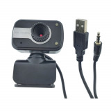 Cumpara ieftin Camera Web cu microfon, 480P, My Web XHC B7, rotire 360 , conectori USB si jack 3.5mm, nightvision, lungime cablu 140 cm