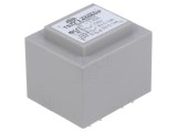 Transformator &icirc;ncapsulat INDEL 2,4VA 230VAC 9V 9V 133mA PCB