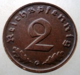 2.806 GERMANIA 2 REICHSPFENNIG 1938 G