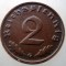 2.806 GERMANIA 2 REICHSPFENNIG 1938 G