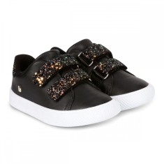 Pantofi Fete Bibi Agility Mini Negri-Glitter 29 EU foto