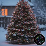 Instalație brad Crăciun Hoff cu 200 LED-uri RGB - Control Smart