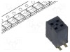 Conector şiruri pini tată 4 PIN 1,27mm aurit SMT SAMTEC