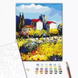 Set pictura pe numere - Province oil | Brushme