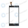 LG VS930 Spectrum 2 display digitizer, touchpanel negru