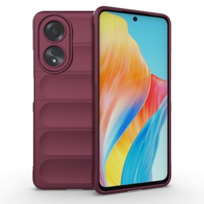 Husa pentru Oppo A58 4G - Techsuit Magic Shield - Bordeaux foto