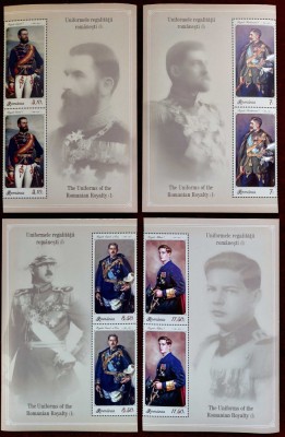 ✅RO 2019 LP 2264 &amp;quot;Uniformele regalitatii ( I ) &amp;quot; , pereche V + manseta , MNH foto