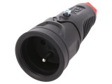 Conector de alimentare AC mamă 250V 16A pe cablu