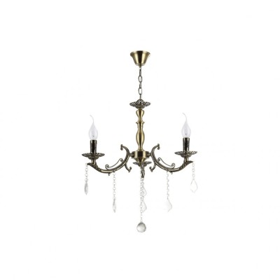 Candelabru Fascino Alama+Alb 3xE14 60W foto
