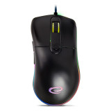 Mouse optic Gaming Sniper Esperanza, 200 dpi, conectivitate USB, Negru