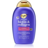 OGX Biotin &amp; Collagen Balsam pentru ingroșare pentru păr cu volum 385 ml
