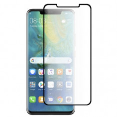 Folie Sticla BlueStar pentru Huawei Mate 20 Pro 3D Full Cover Full Glue Negru foto