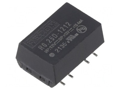 Convertor DC/DC 0,25W 12V SMD foto