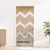 vidaXL Cortină pentru ușa de insecte multicolor 200 x 90 cm Bambus 42030043