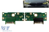 Set de placi modul 63115A4F771/772(Y) cu lumini DRL galbene si semnalizator &icirc;n farul de versiune Low, potrivit pentru BMW 3 G20, G21 2023-2025 Perform