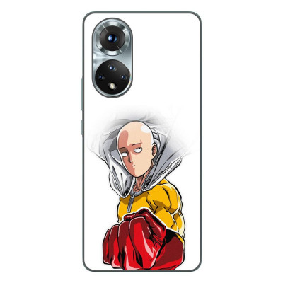 Husa compatibila cu Honor 50 Silicon Gel Tpu Model One Punch Man Saitama foto