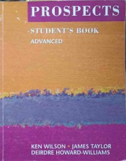 PROSPECTS STUDENT&amp;#039;S BOOK ADVANCED-KEN WILSON, JAMES TAYLOR, DEIRDRE HOWARD-WILLIAMS-267341 foto