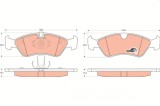 TRW GDB1300 COTEC set placute frana,frana disc