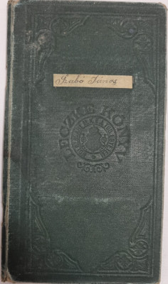 Carnet de note leczke konyv Cluj KOLOSVARI in limba maghiara 1904 foto