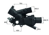 MAHLE TH 43 83 termostat,lichid racire