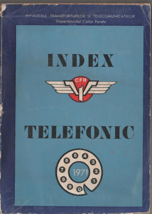Index telefonic CFR - 1971