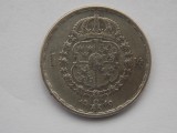 Moneda Argint Suedia 1 Krona 1949, Argint, Colectie, Stare Buna