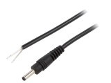 Cablu Alimentare DC 3,5/1,3 Negru 1,5m