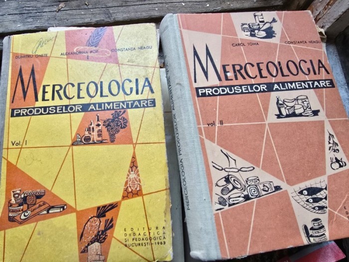 Merceologia produselor alimentare - Constanta Neagu 2 volume