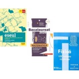 Pachet Bacalaureat 2026. Eseul. Literatura Romana. Pregatire individuala pentru proba scrisa, Matematica M-stiintele-naturii si M-tehnologic si Fizica