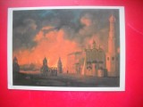 HOPCT 23715 INCENDIU LA MOSCOVA- A F SMIRNOV 1813 --RUSIA--MUZEE - CP PICTURA --NECIRCULATAMUNTII