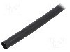 Tub termocontractant, 9.5mm, {{Lungime}}, neagra, HELLERMANNTYTON - 315-13003